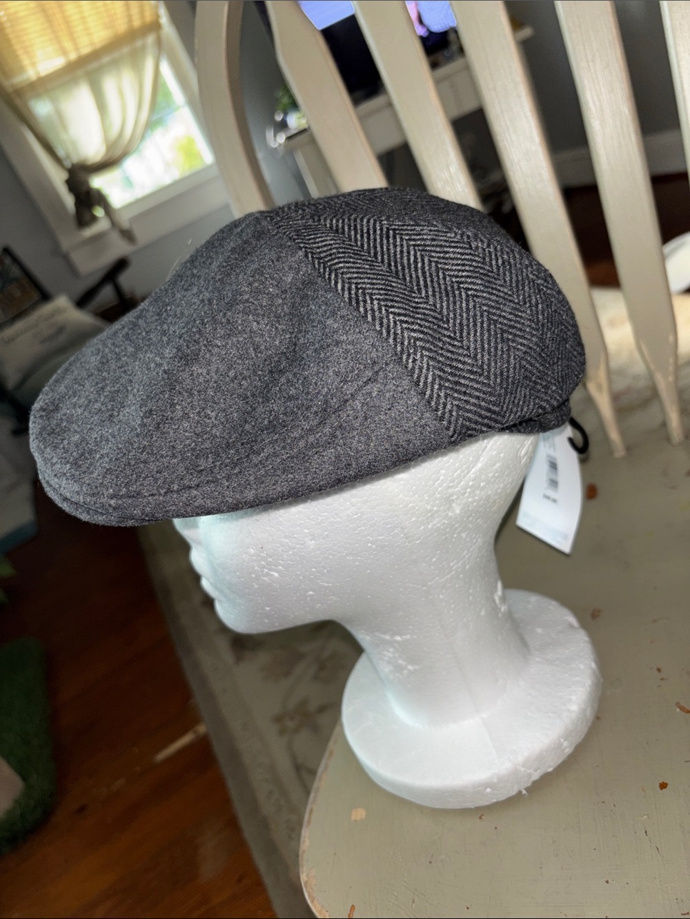 Dockers W TAg Classic Gray Wool Newsboy Cap